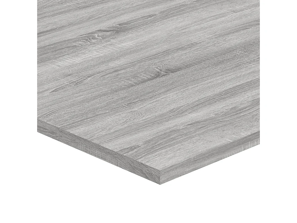 Wandregale 4 Stk. Grau Sonoma 100x50x1,5 cm Holzwerkstoff