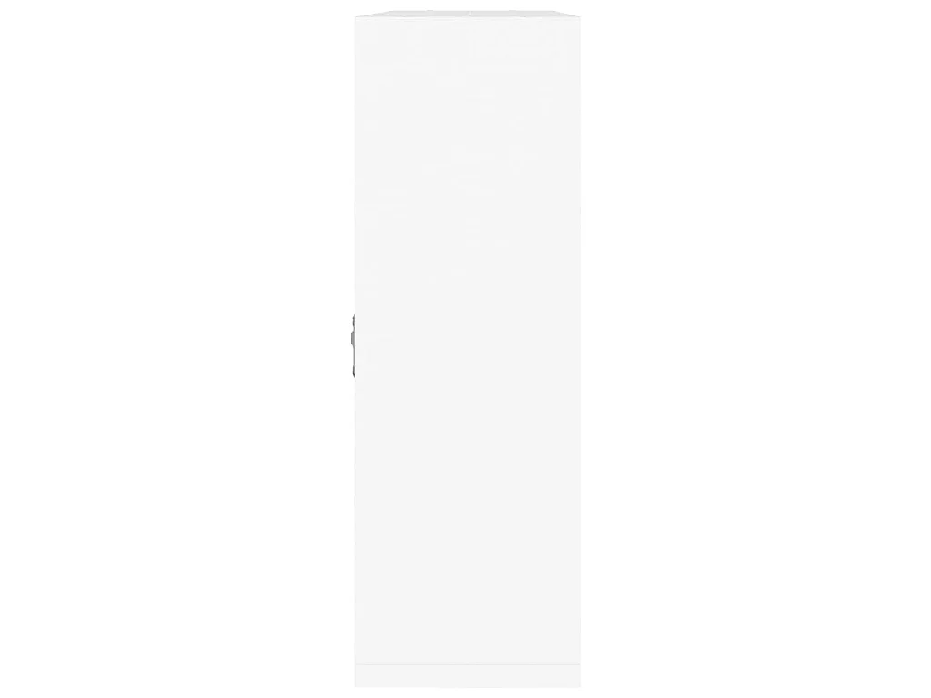 Étagère murale 8 compartiments Blanc brillant