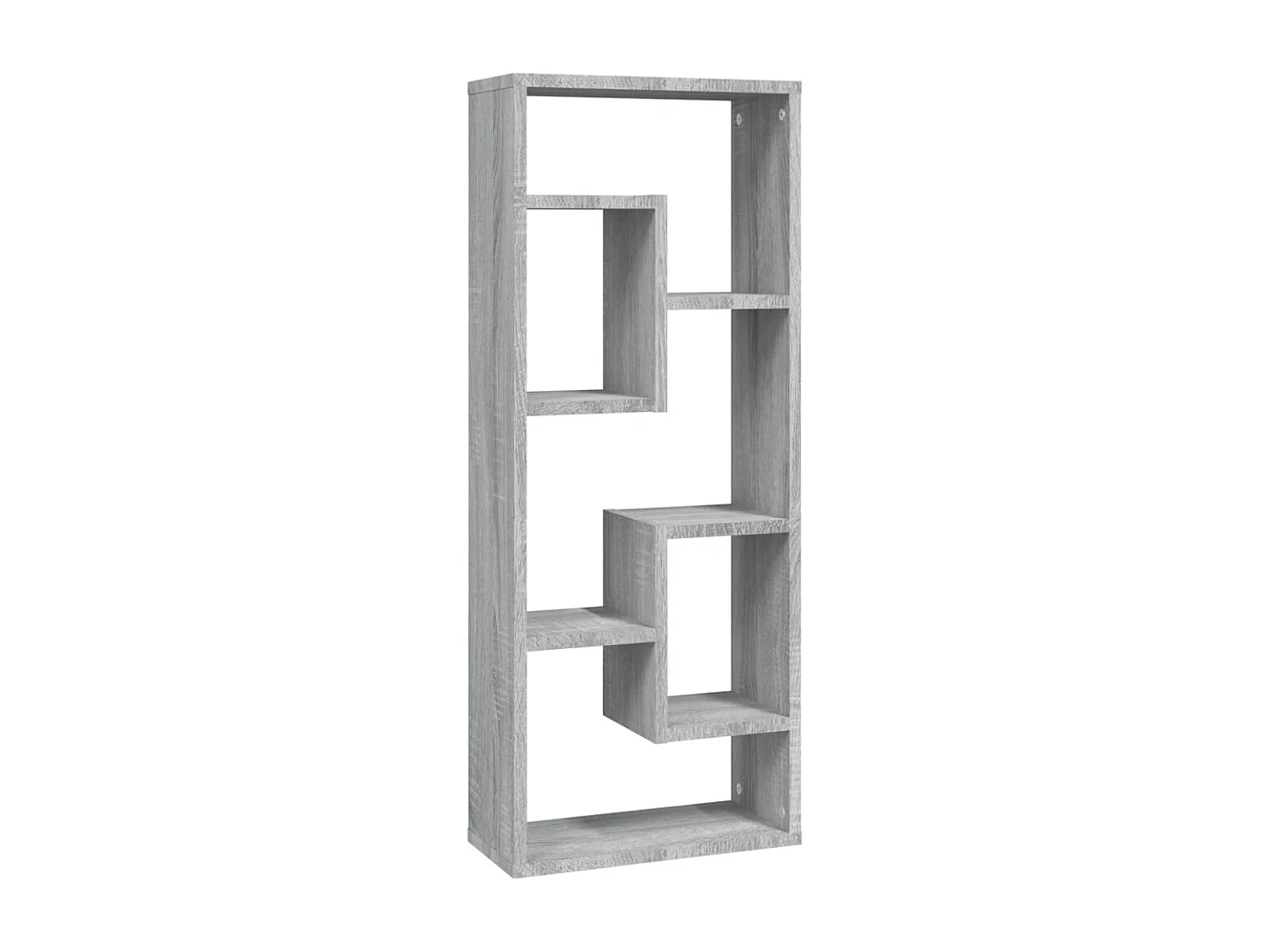 Étagère murale Sonoma gris 36x16x90 cm Bois d'ingénierie
