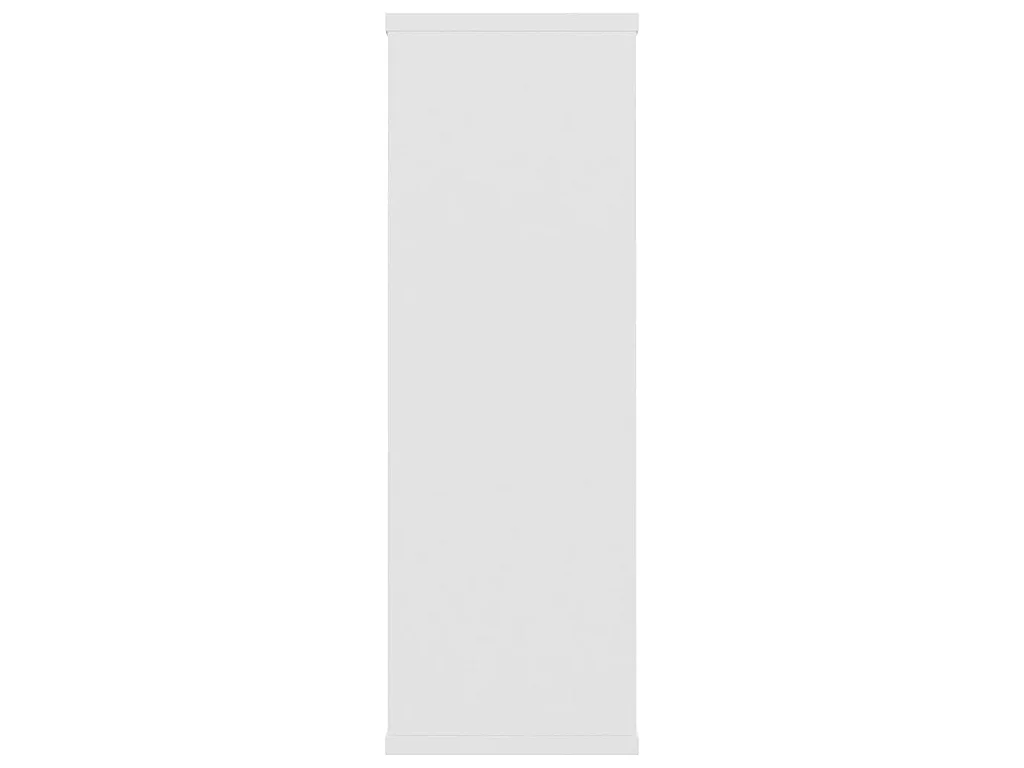 Prateleiras de parede 104x20x58,5cm derivados de madeira branco