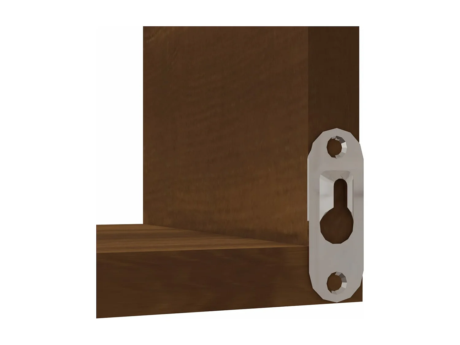 Estante canto 2pcs 40x40x50cm derivados madeira carvalho cast.