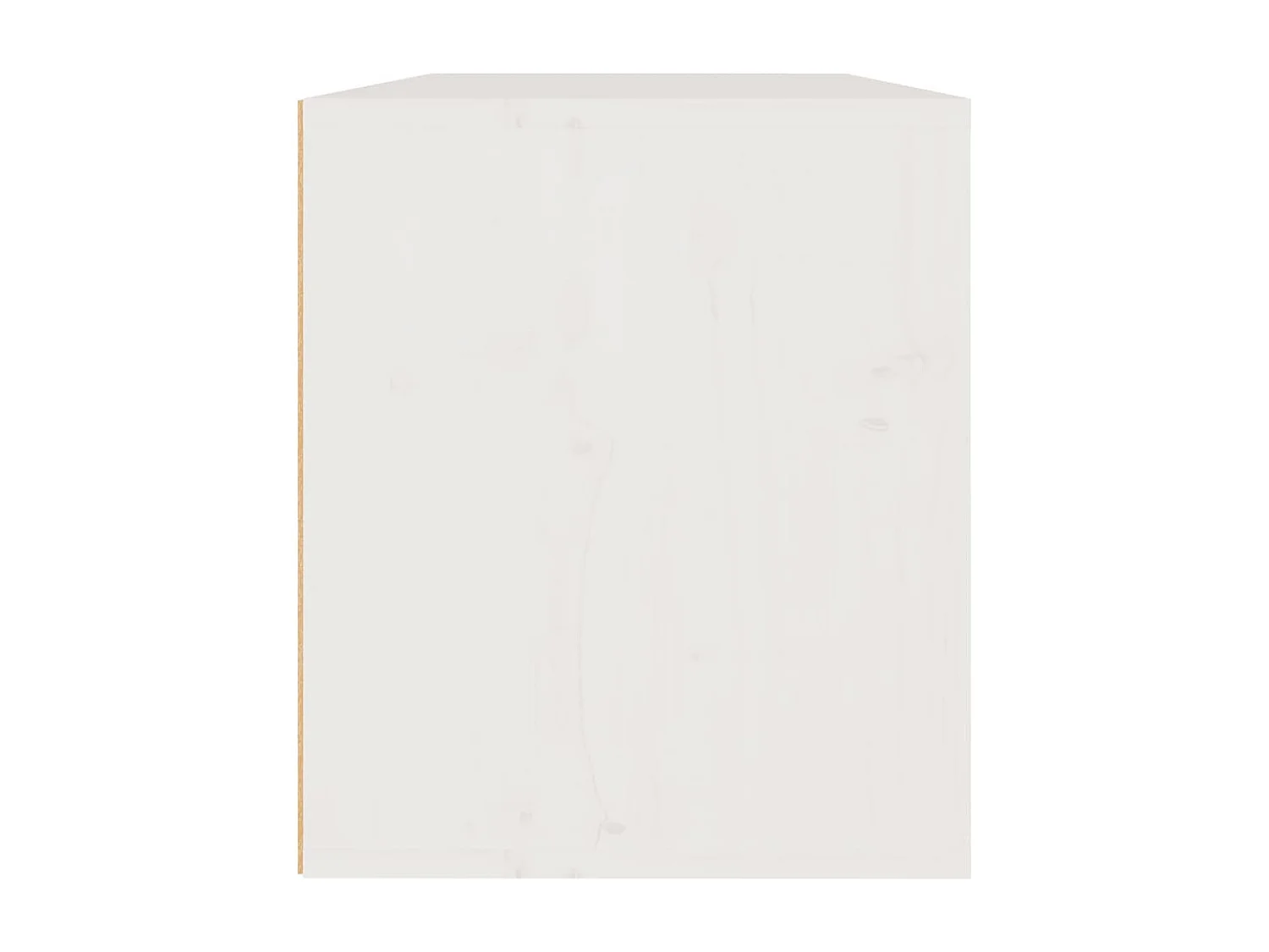 Armoire murale Blanc 60x30x35 cm Bois de pin massif