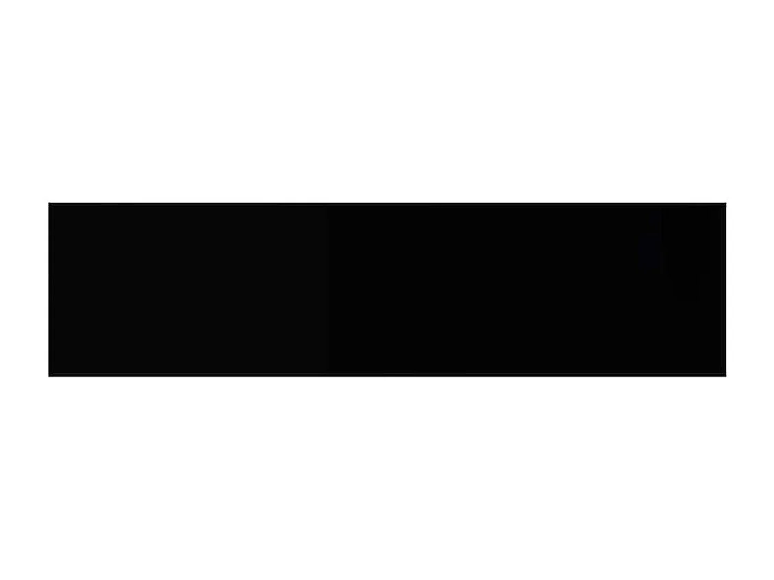 Étagère murale flottante 4 pcs Noir brillant 90x23,5x3,8 cm MDF