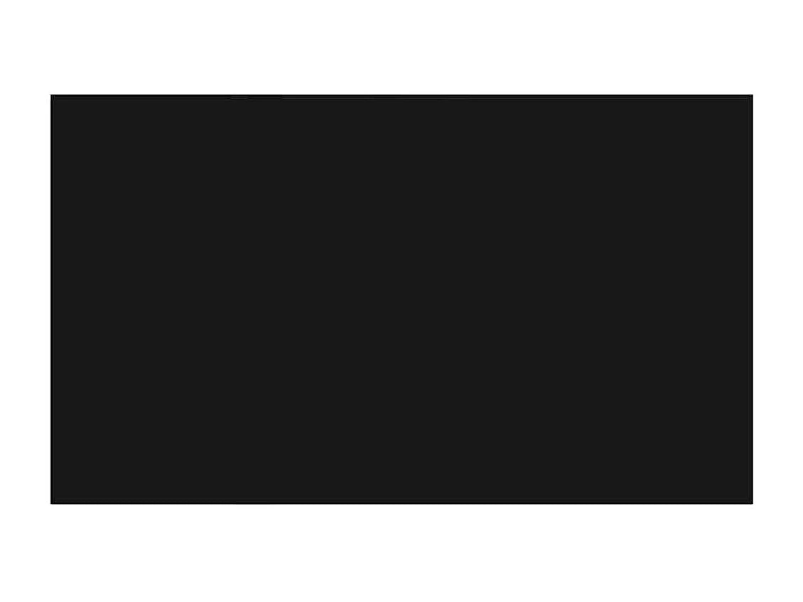 Étagère murale flottante noir 40x23x3,8 cm MDF