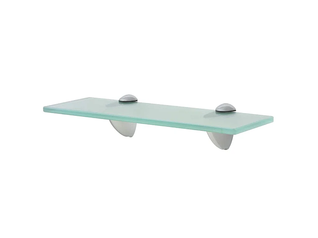 Zwevend schap 30x10 cm 8 mm glas