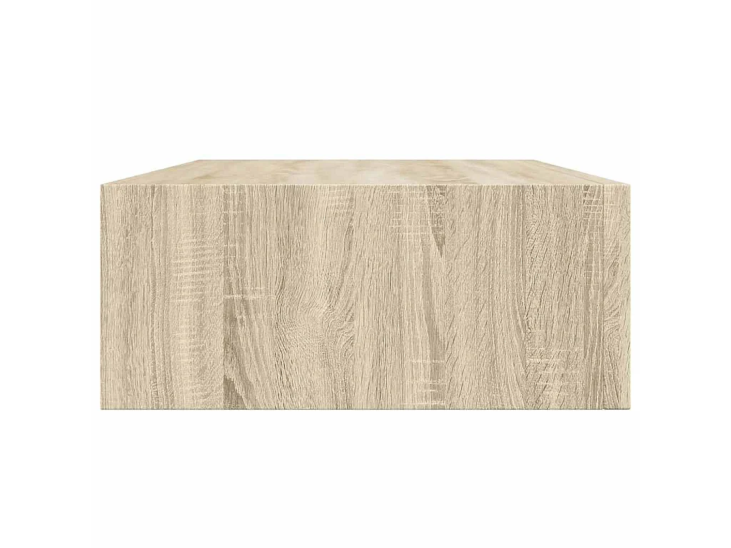 Wandregal mit Schublade Eichen-Optik 40x23,5x10 cm MDF