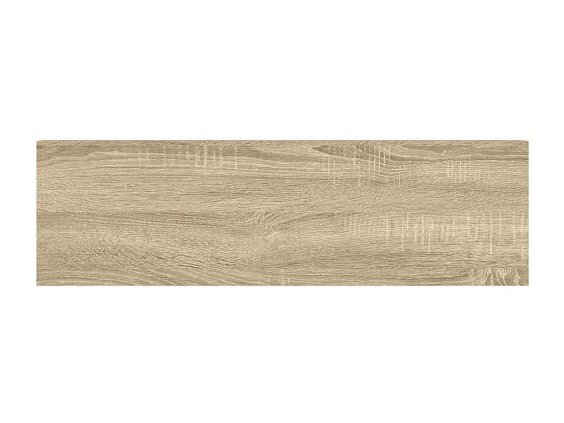 Schweberegale 4 Stk. Eiche und Weiß 90x23,5x3,8 cm MDF