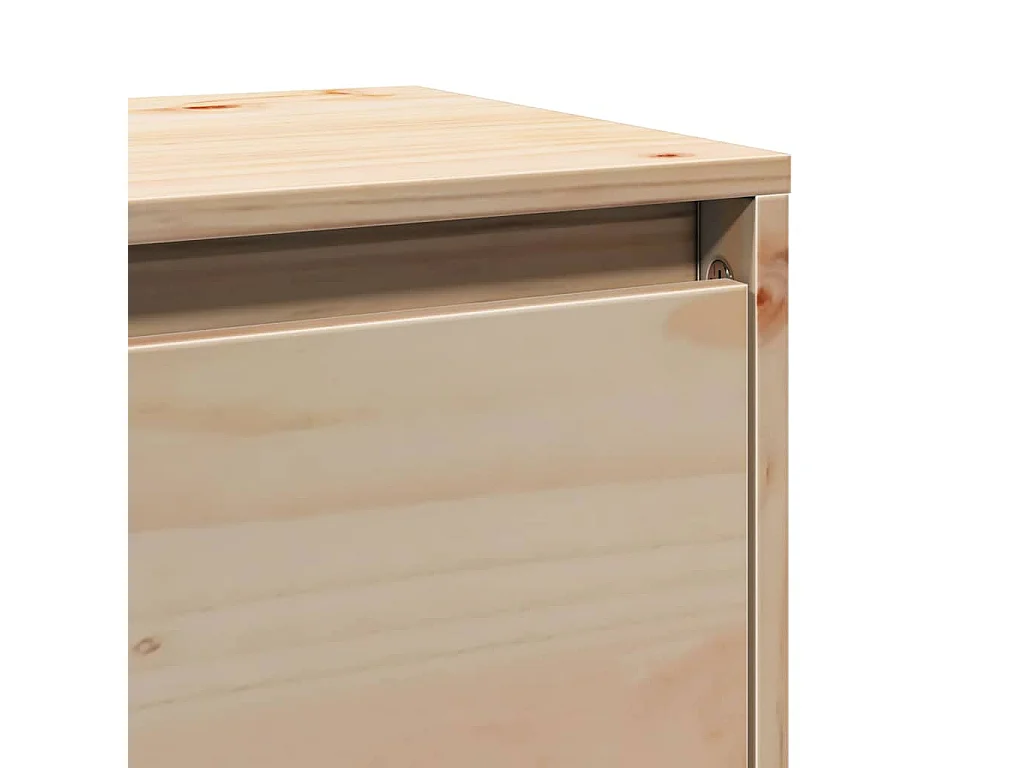 Armoire murale 100x30x35 cm Bois de pin massif