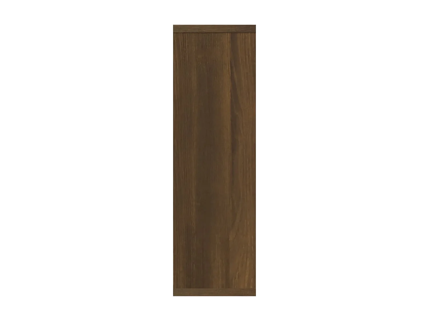 Wandschap 85x16x52,5 cm bewerkt hout bruin eikenkleur