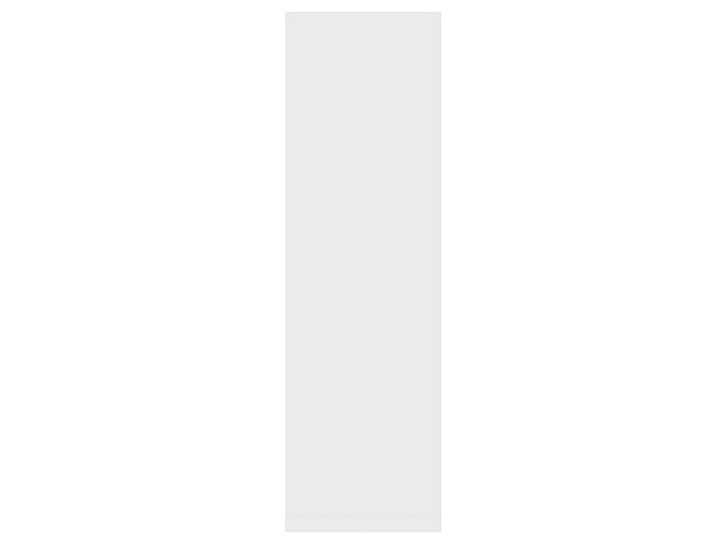 Étagères murales 2 pcs blanc 50x15x50 cm bois d'ingénierie