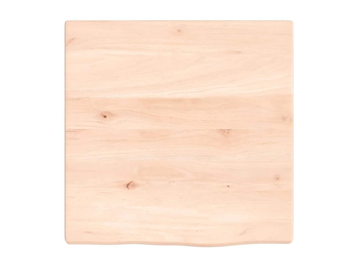 Étagère murale 40x40x2 cm bois de chêne massif non traité