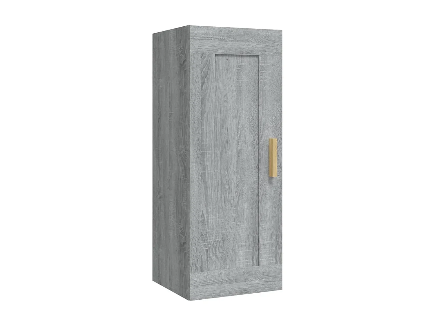Armoire murale Sonoma gris 35x34x90 cm Bois d'ingénierie