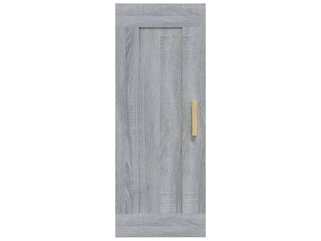 Armoire murale Sonoma gris 35x34x90 cm Bois d'ingénierie