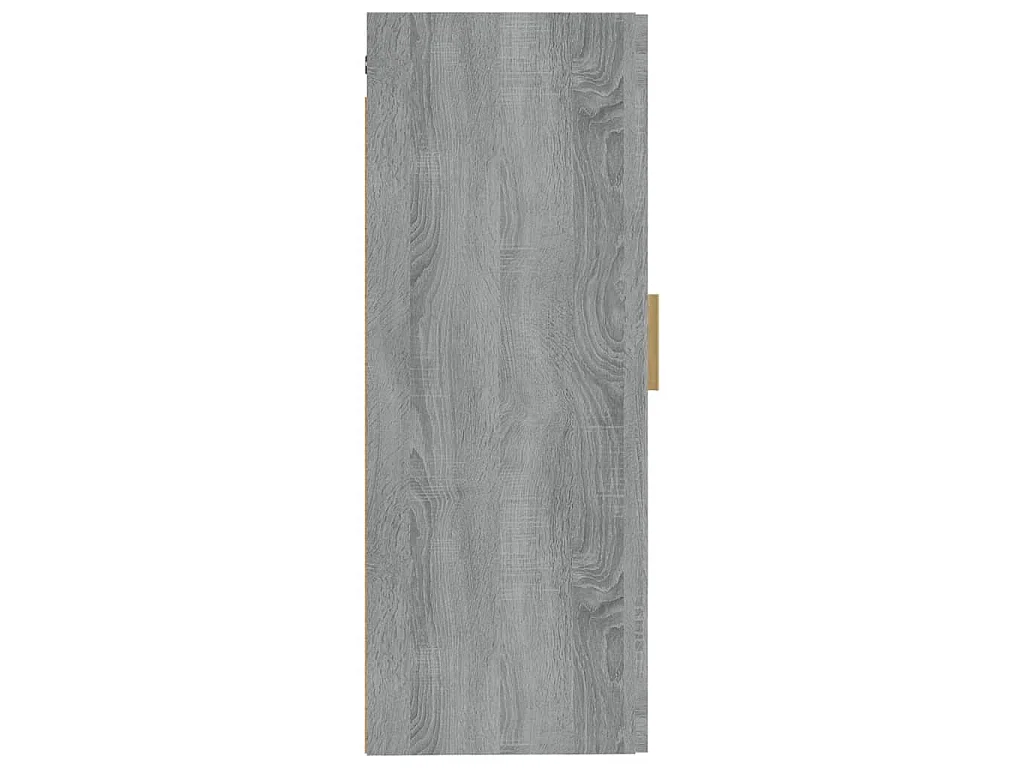 Armoire murale Sonoma gris 35x34x90 cm Bois d'ingénierie