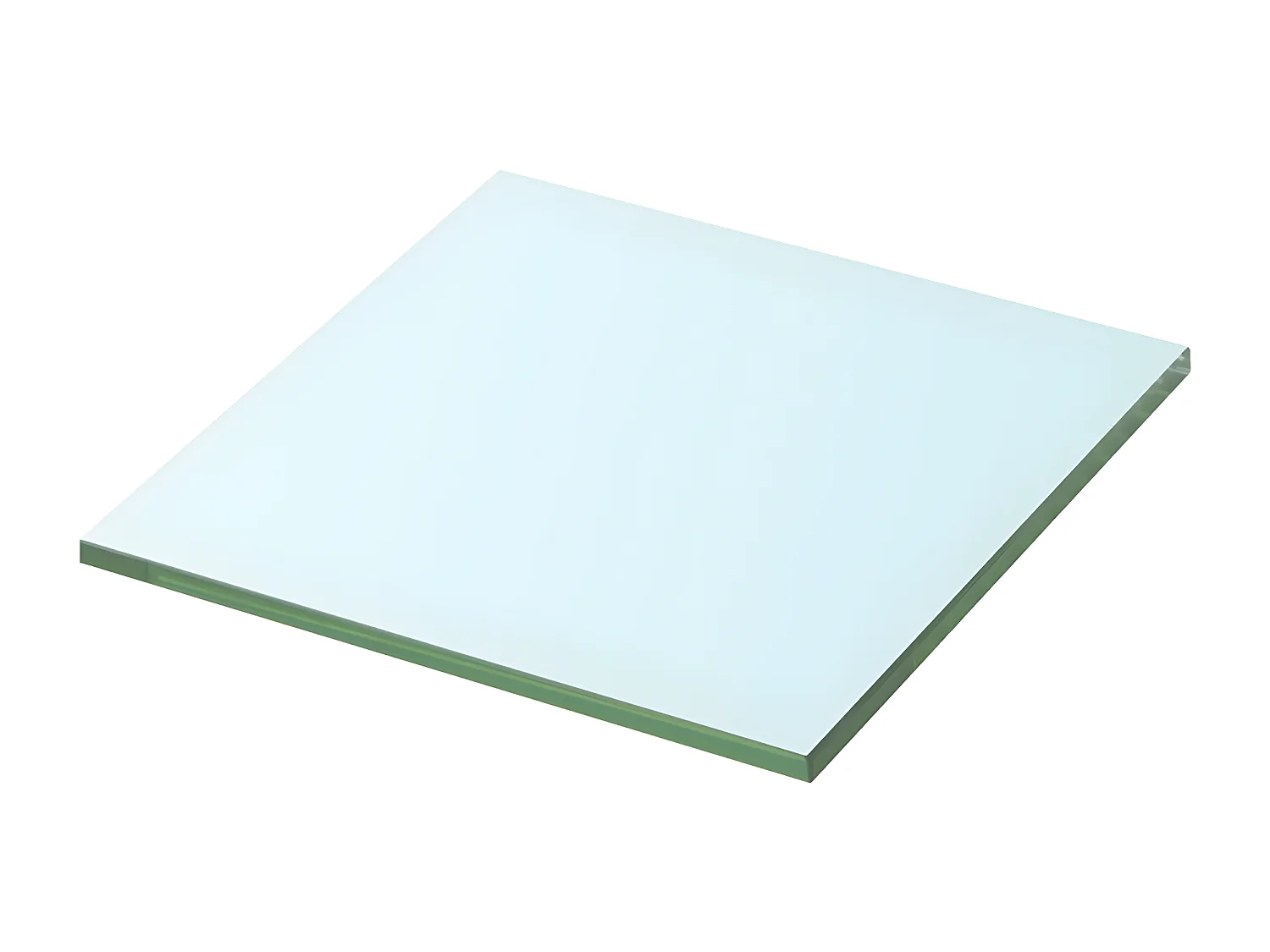 Schappen 2 st 30x30 cm glas transparant