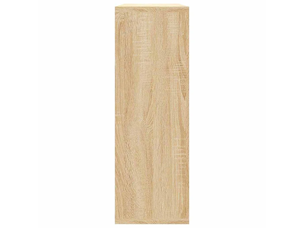 Wandschappen 104x20x58,5 cm bewerkt hout sonoma eikenkleurig