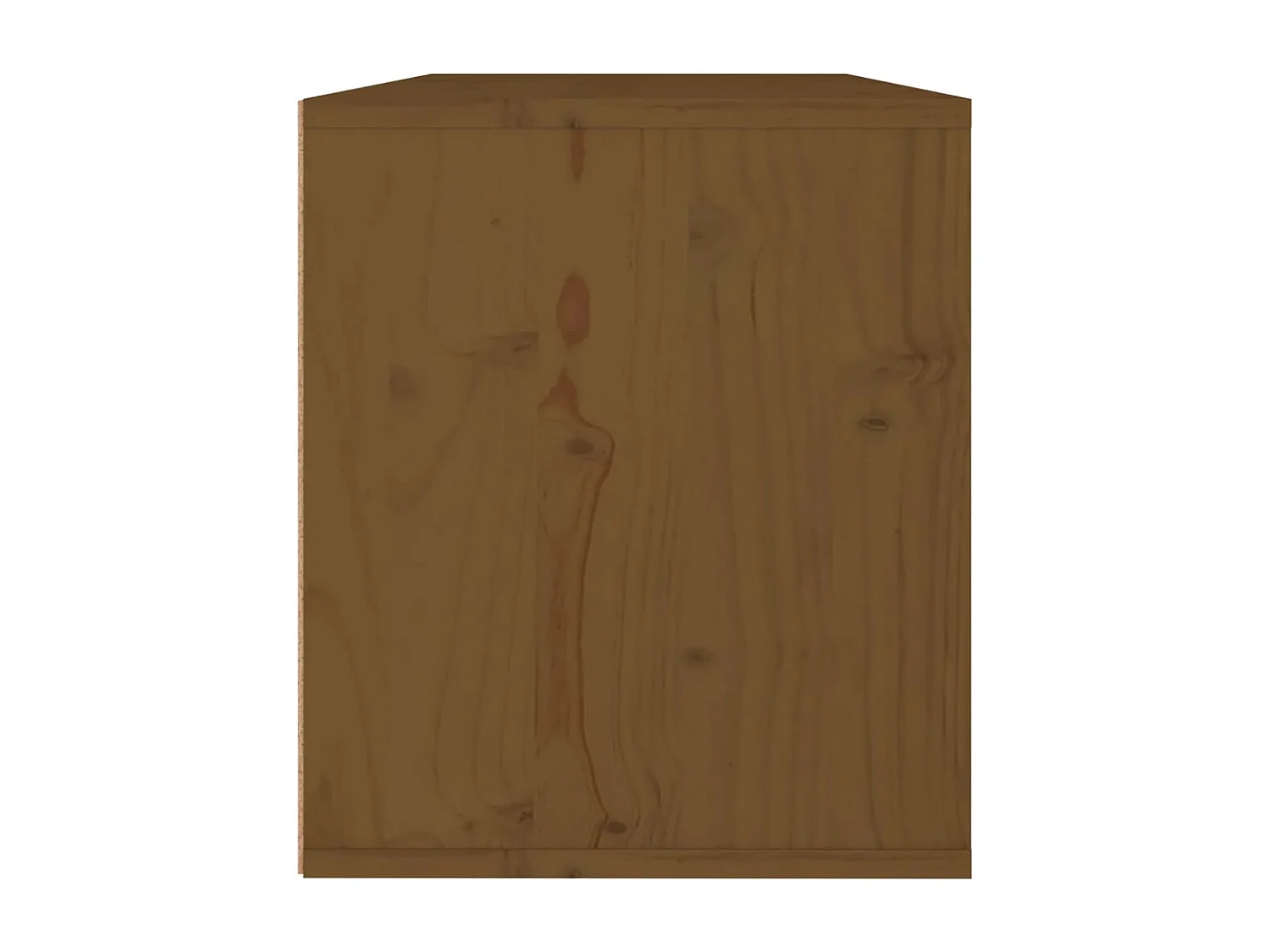 Armoire murale Marron miel 60x30x35 cm Bois de pin massif