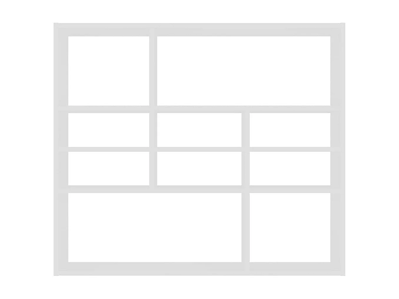 Étagère murale Blanc 90x16x78 cm Bois d’ingénierie