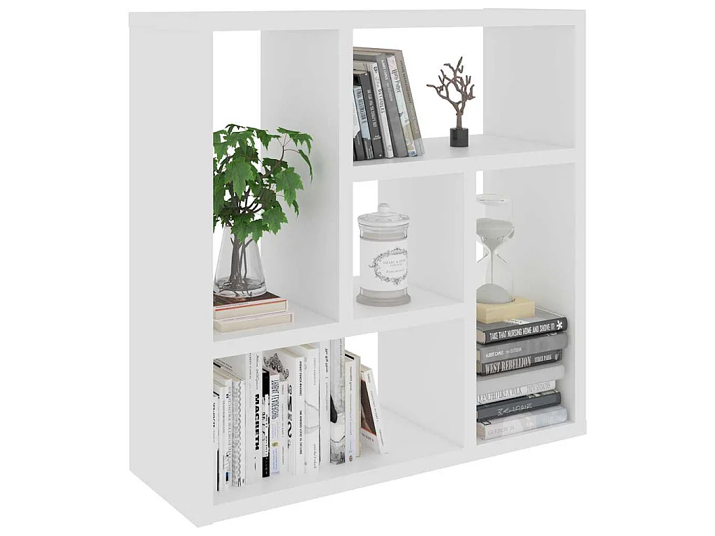 Étagère murale Blanc 45x16x45 cm Bois d’ingénierie