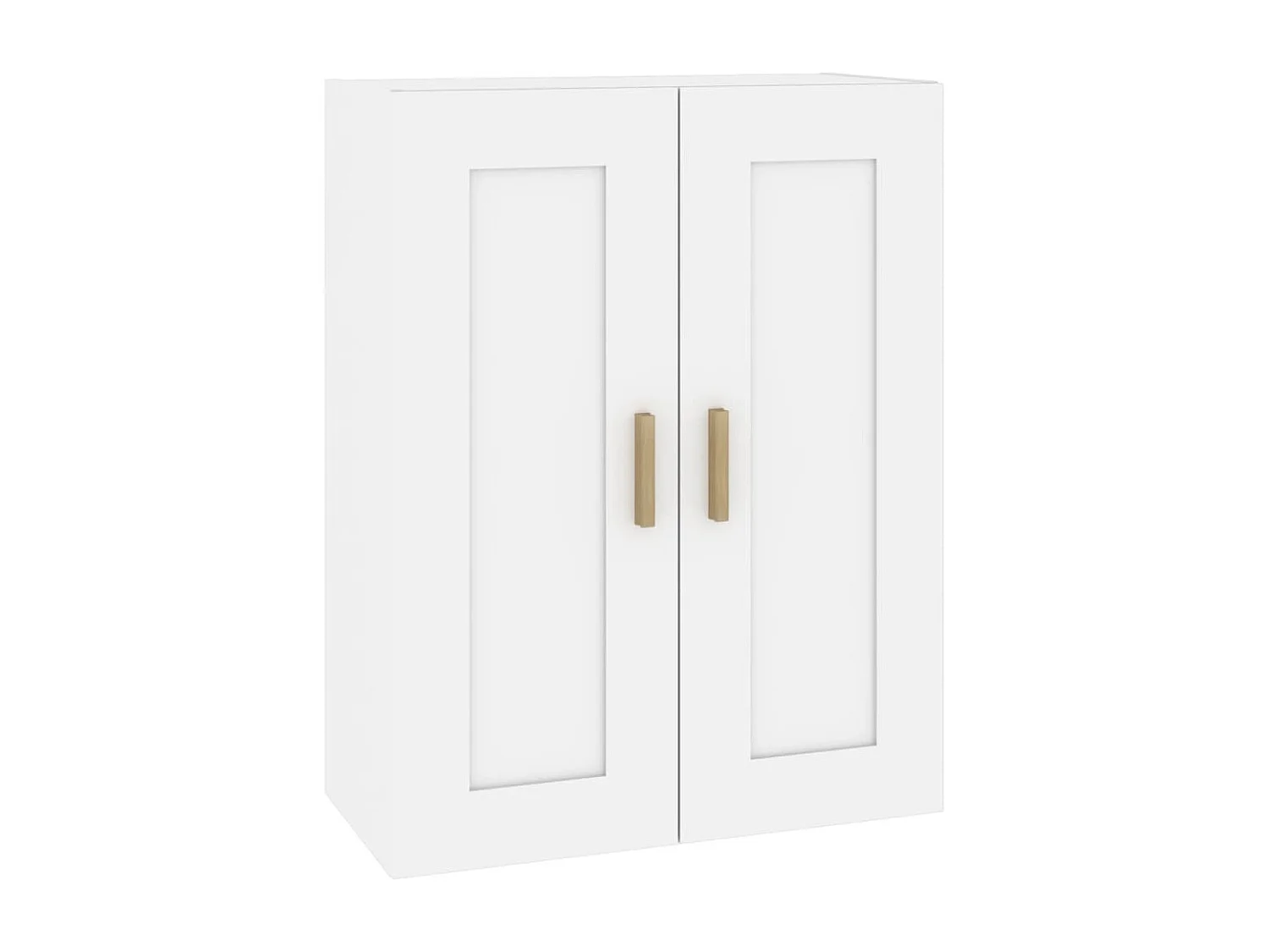 Armoire murale blanc 69,5x32,5x90 cm bois d'ingénierie