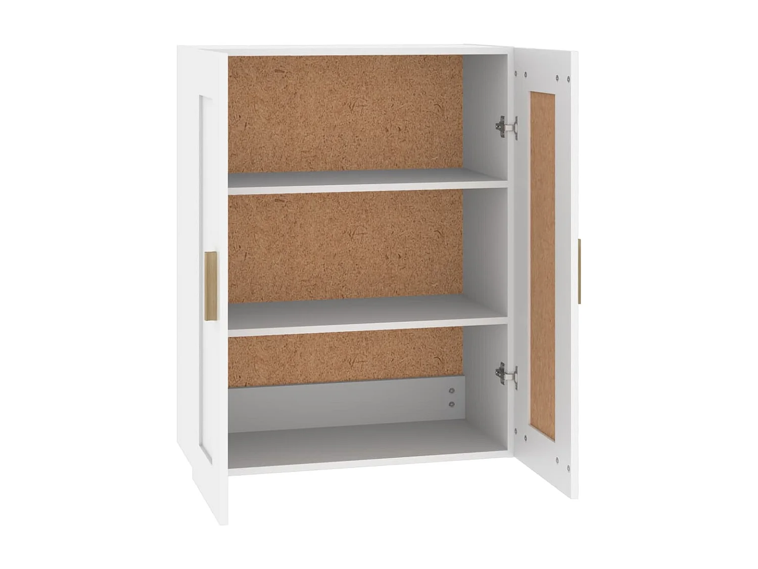 Armoire murale blanc 69,5x32,5x90 cm bois d'ingénierie