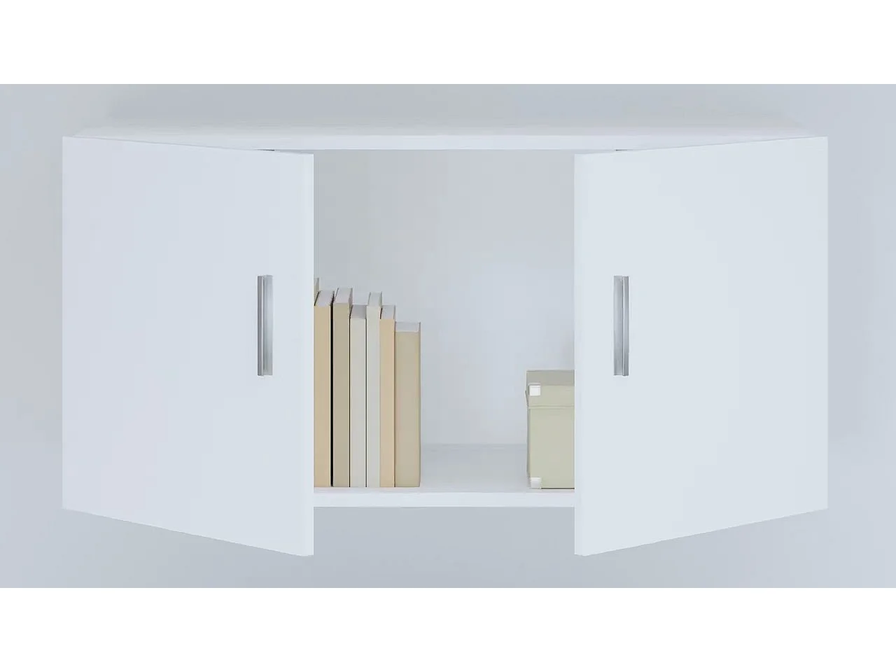 Armoire murale Blanc 80x39x40 cm Bois d'ingénierie