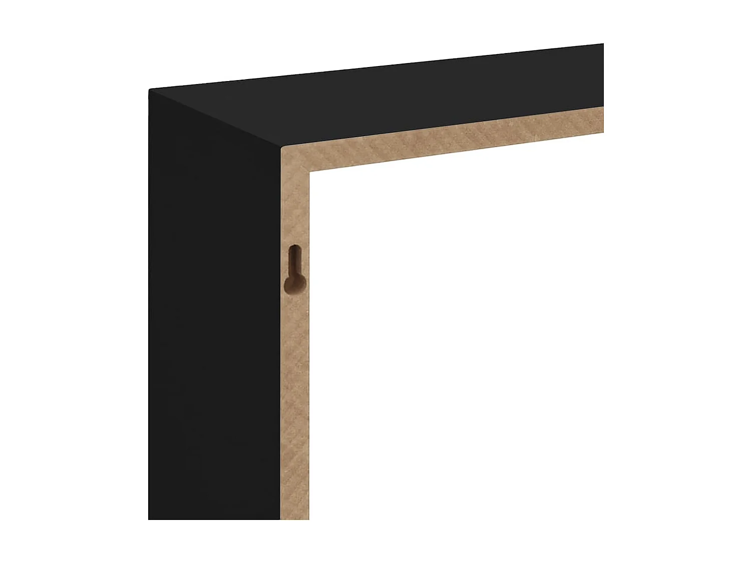 Mensole a Cubo da Parete 3 pz Bianche in MDF