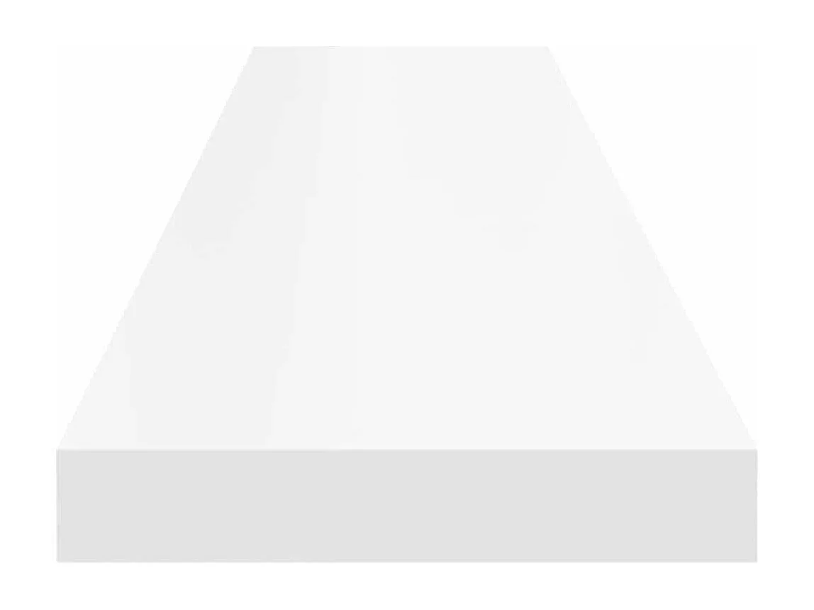 Étagère murale flottante blanc 120x23,5x3,8 cm MDF