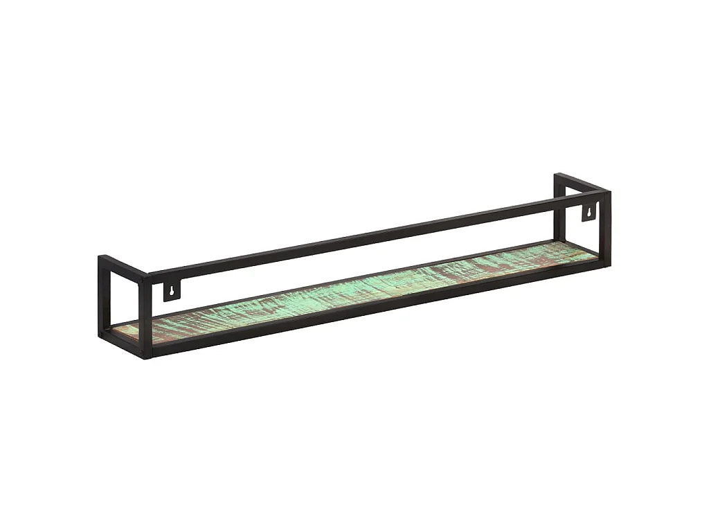 Wandregale 2 Stk. 120 cm Altholz Massiv