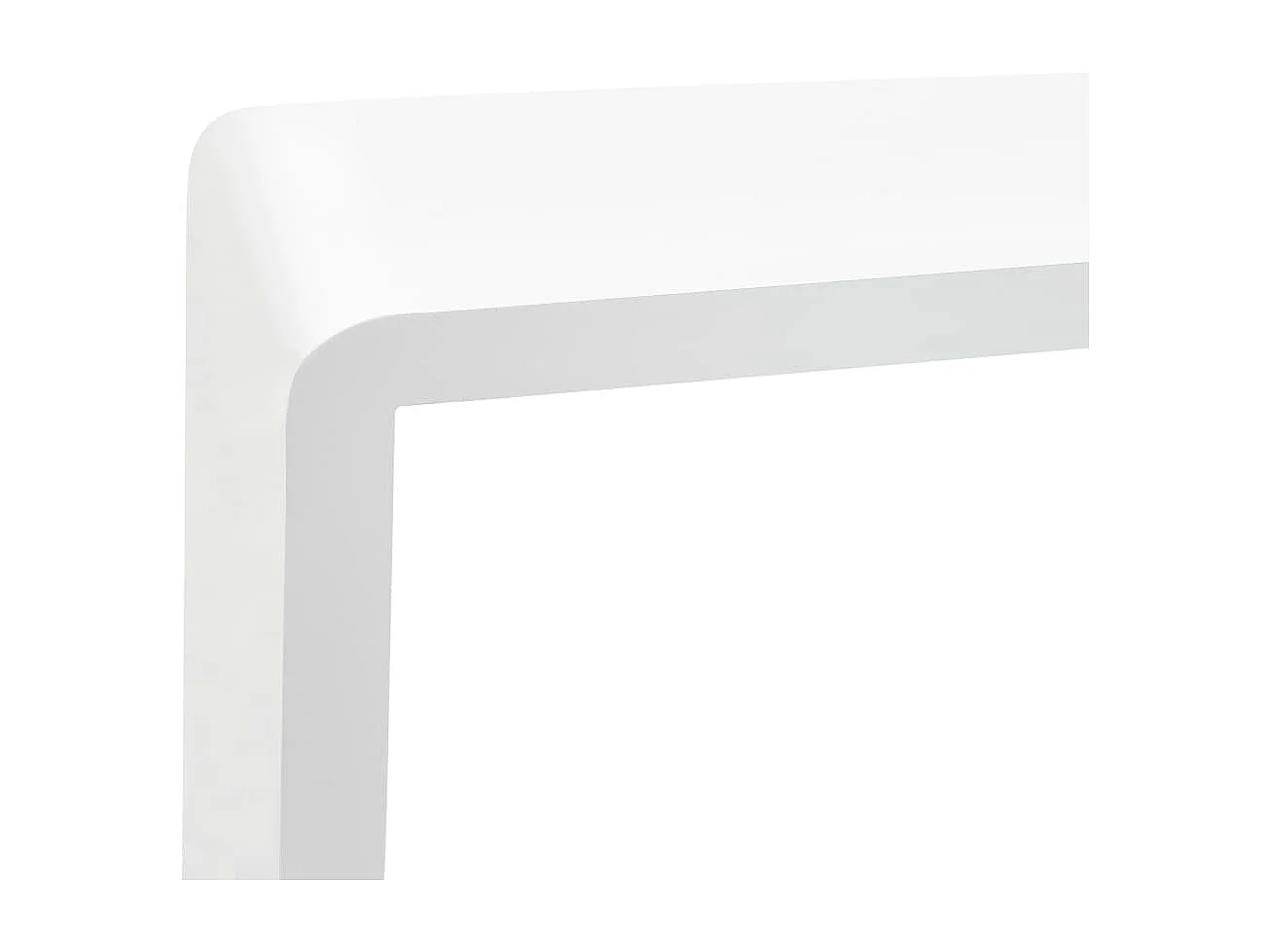 Wandschappen kubus 3 st MDF wit