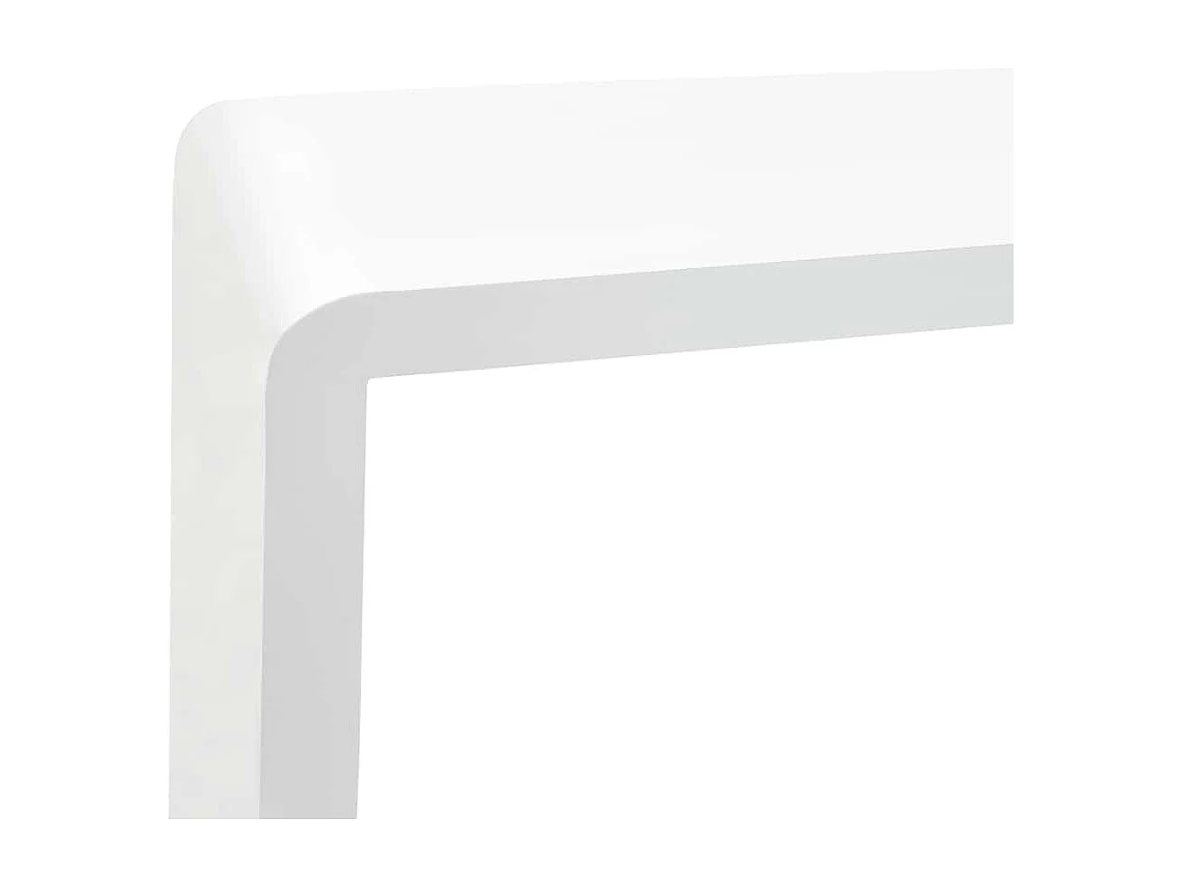 Étagères murales sous forme de cube 3 pcs Blanc MDF