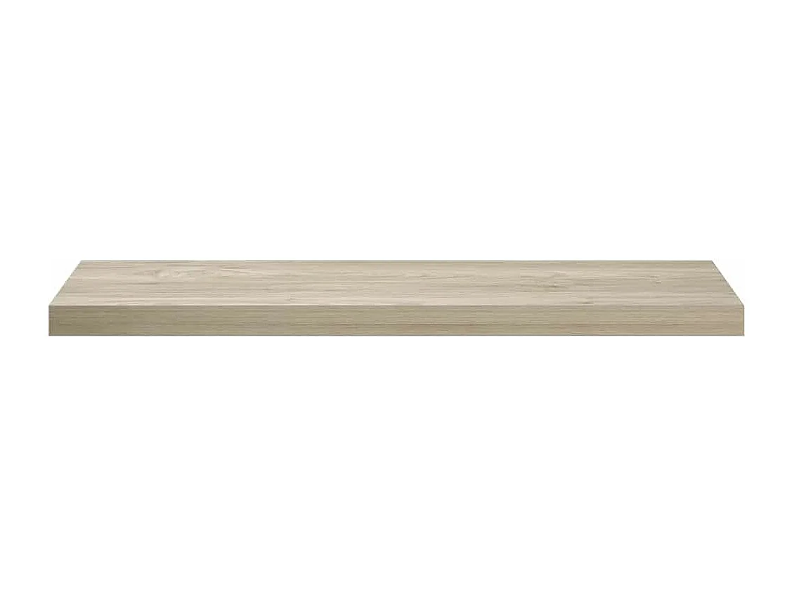 Scaffali a Parete 2 pz Rovere 90x23,5x3,8 cm in MDF