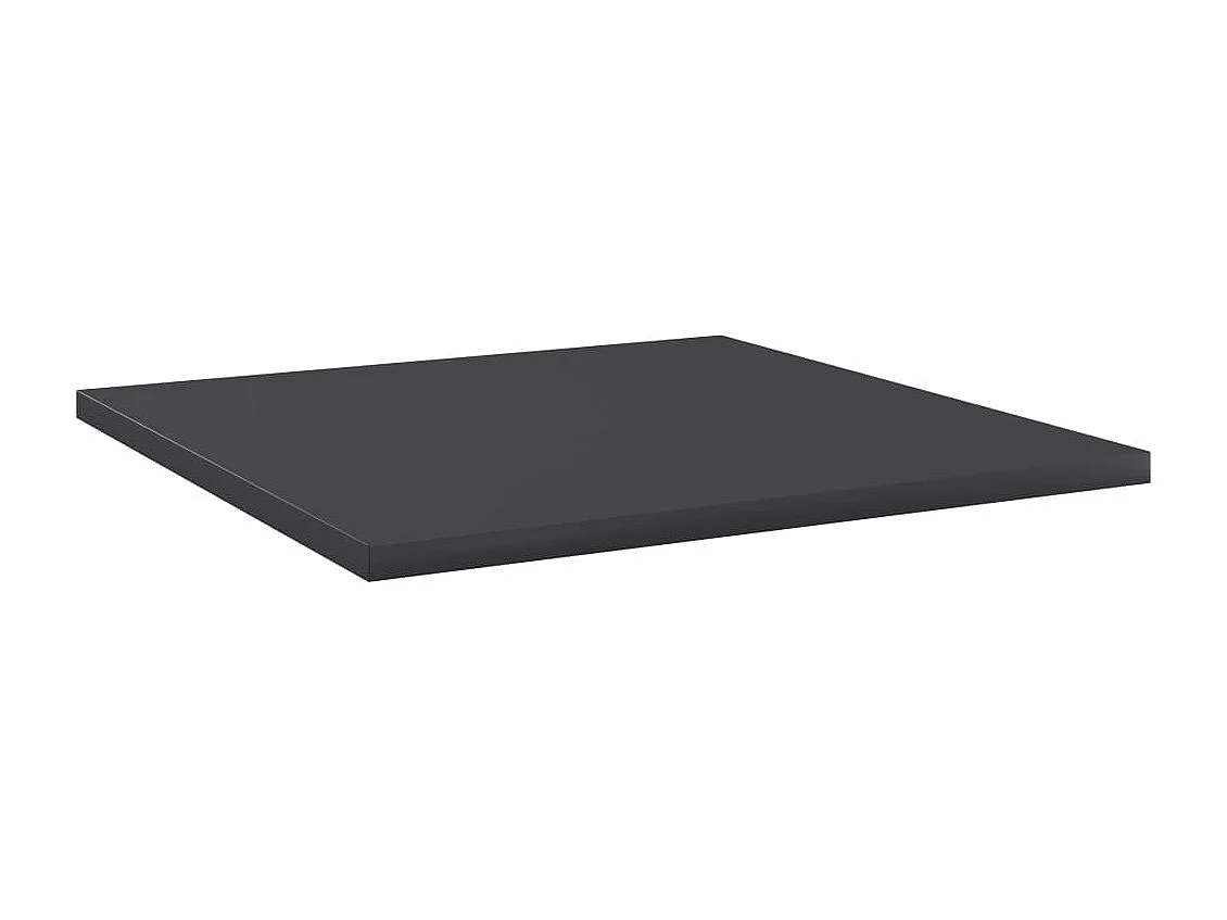 Panneaux de bibliothèque 8 pcs gris bois d’ingénierie
