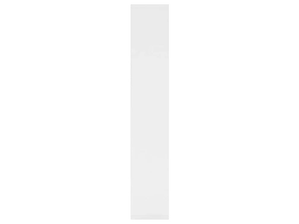 Estante de parede 36x16x90 cm derivados de madeira branco