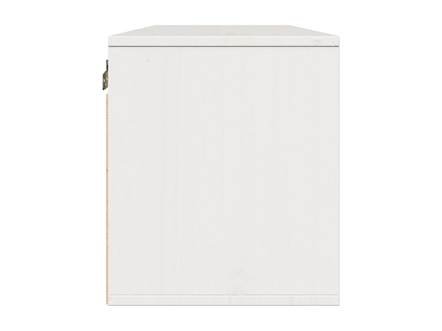 Armarios de pared 2 uds madera maciza pino blanco 45x30x35 cm