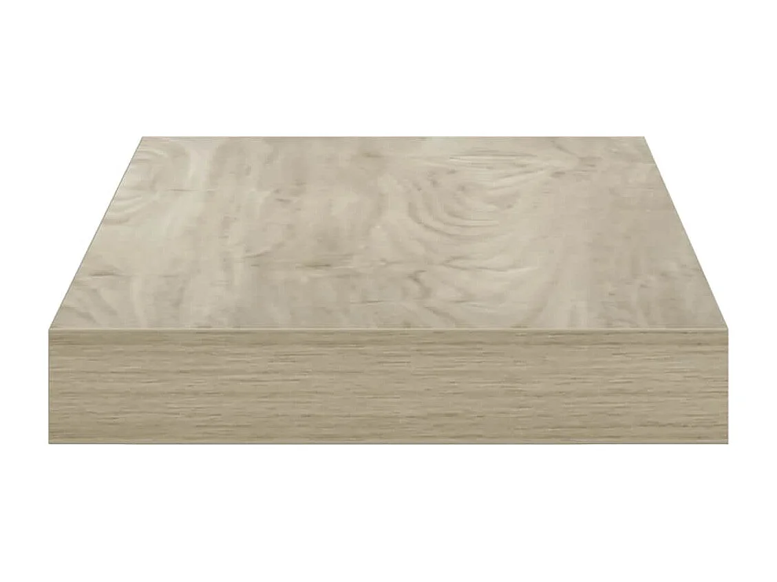 Étagères murales flottantes 4 pcs chêne 40x23,5x3,8 cm MDF