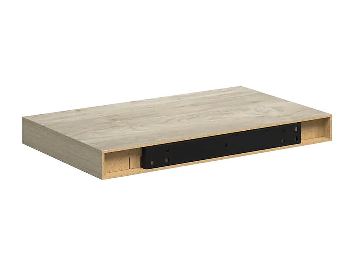 Étagères murales flottantes 4 pcs chêne 40x23,5x3,8 cm MDF