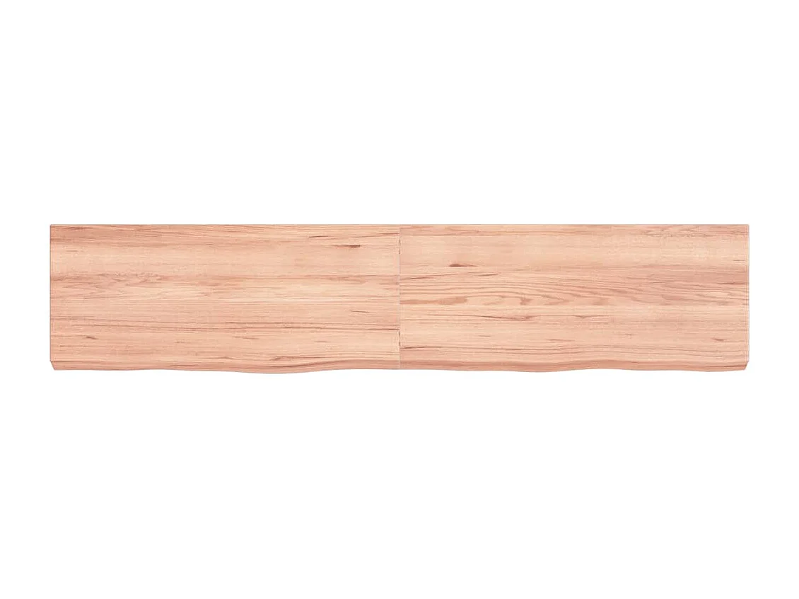 Prateleira de parede 140x30x(2-6) cm carvalho tratado castanho