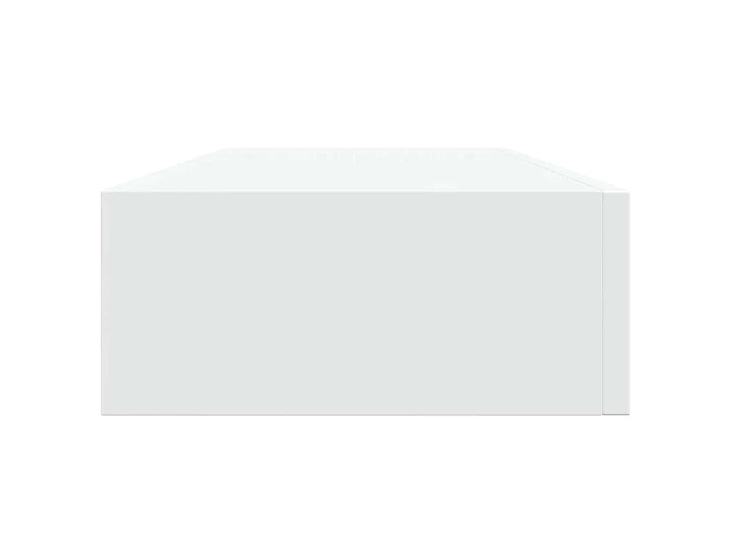 Scaffale con Cassetti da Parete Bianco 60x23,5x10 cm in MDF