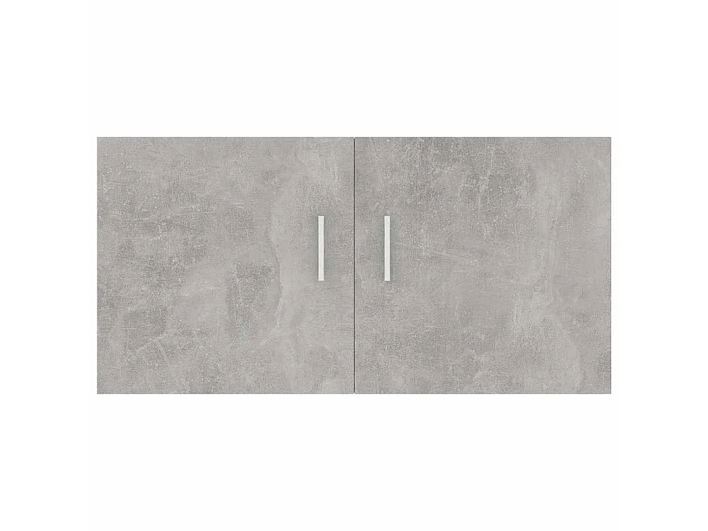 Armoire murale Gris béton 80x39x40 cm Bois d'ingénierie