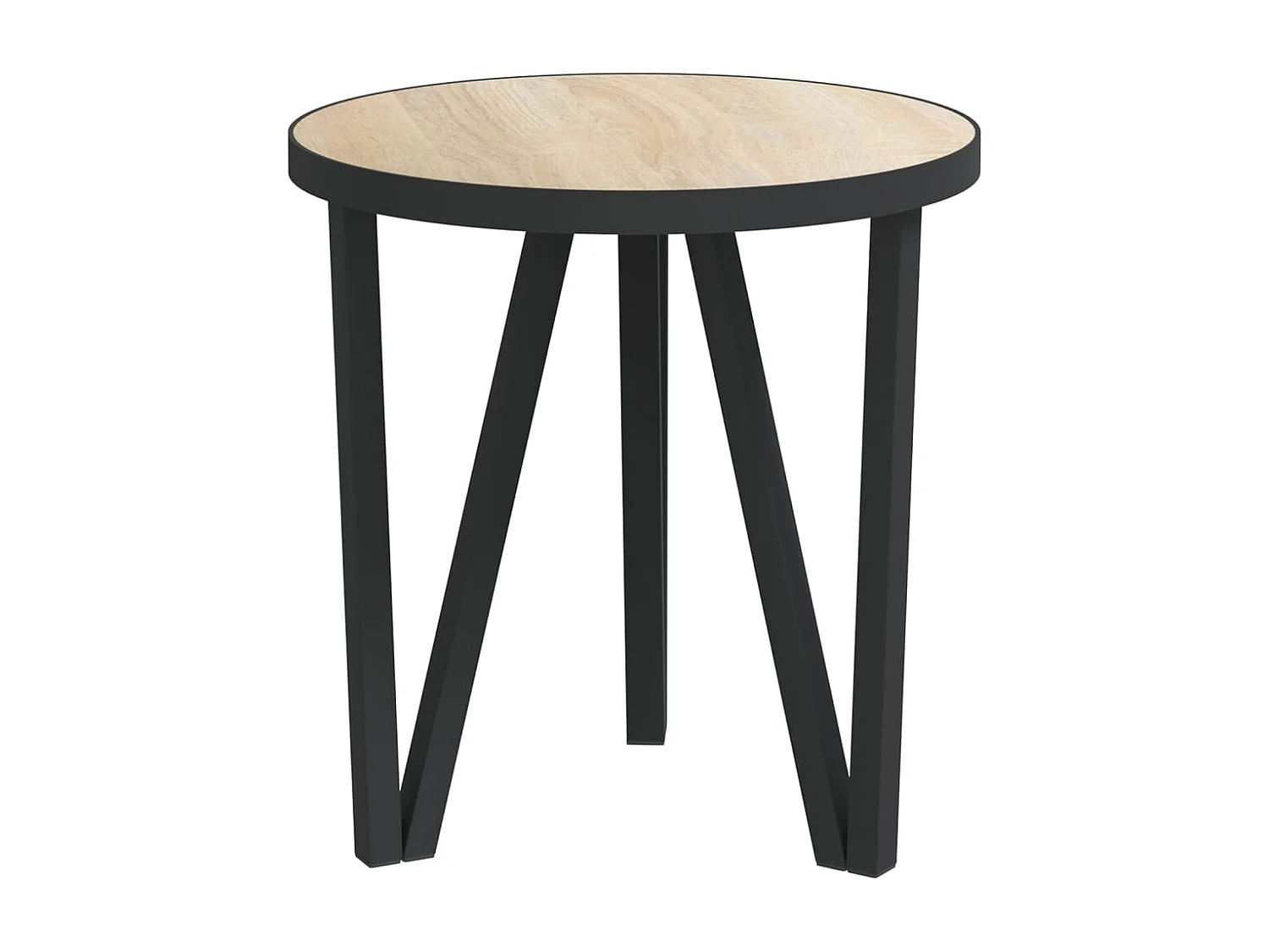 Table à thé Chêne Sonoma Ø35 cm MDF