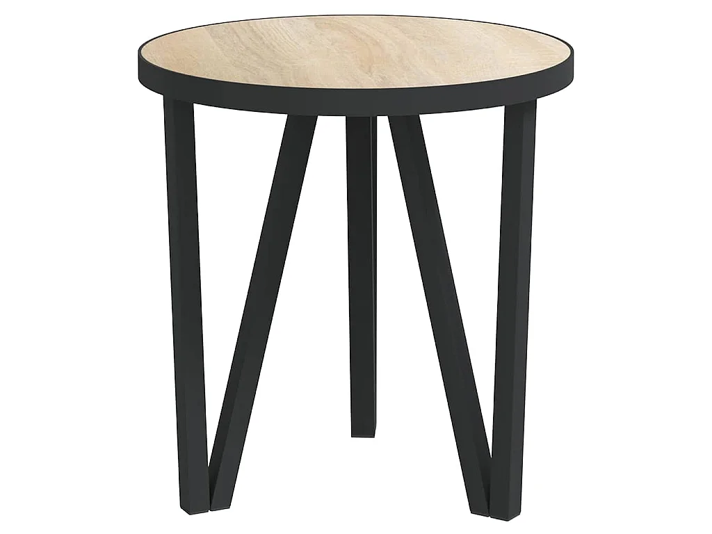 Table à thé Chêne Sonoma Ø35 cm MDF