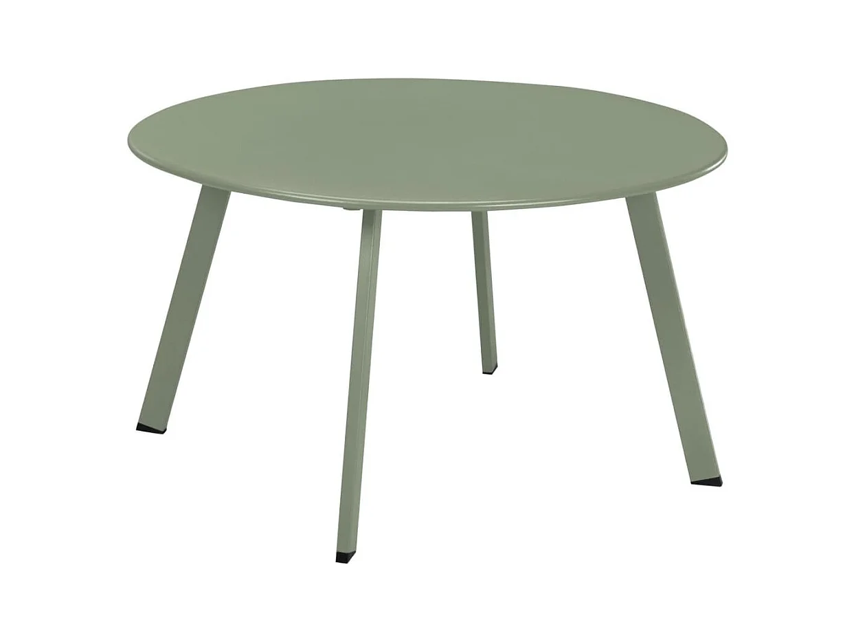 Table d'appoint 70x40 cm vert mat