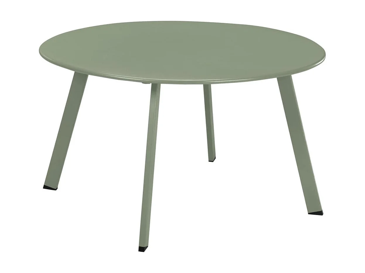 Table d'appoint 70x40 cm vert mat