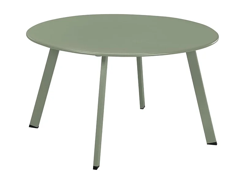 Table d'appoint 70x40 cm vert mat