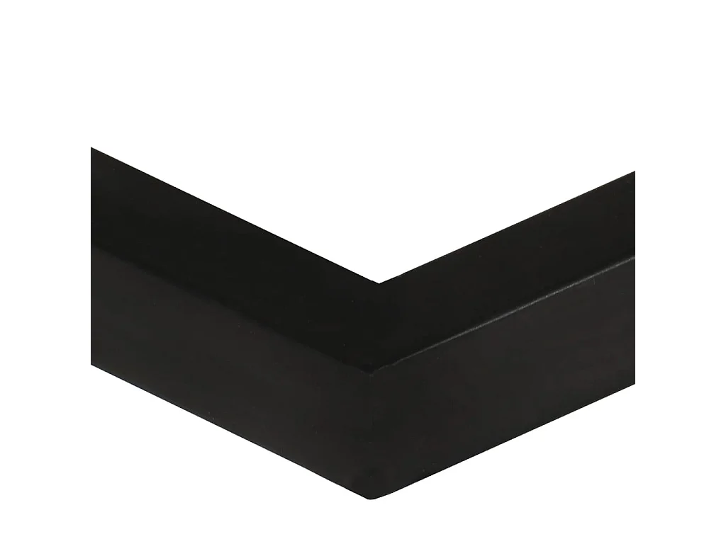 Bijzettafel U-vormig 45x30x61 cm massief gerecycled hout