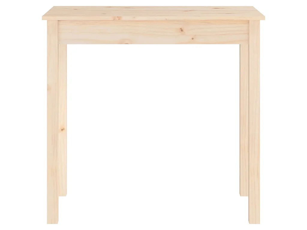 Wandtafel 80x40x75 cm massief grenenhout