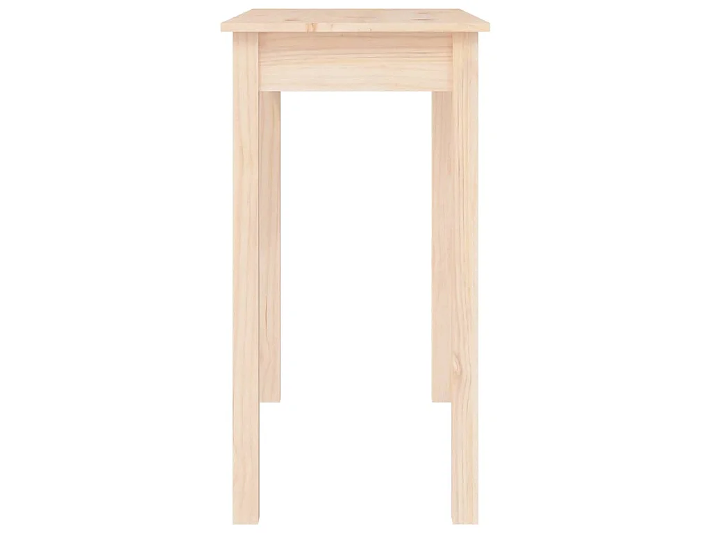 Table console 80x40x75 cm Bois massif de pin