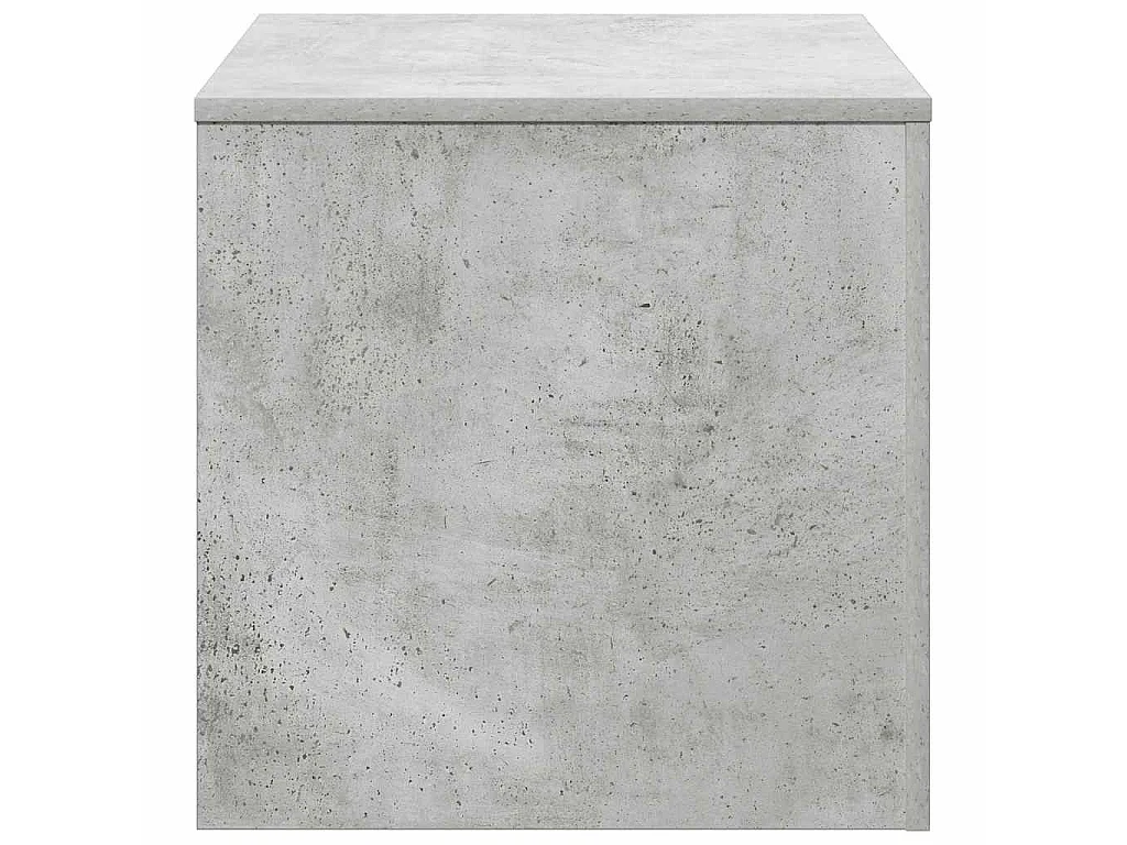 Tables d'appoint 3 pcs Gris béton Bois d’ingénierie