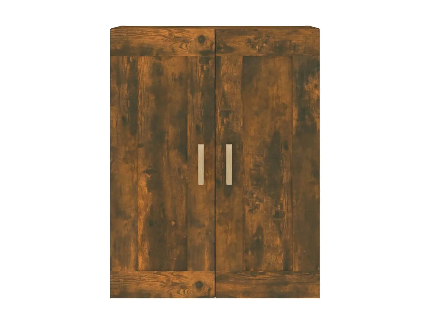 Armoire murale chêne fumé 69,5x32,5x90 cm bois d'ingénierie